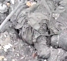 Russians wrecked by Ukrainian strikes in Bakhmut recently