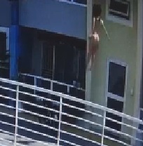 Naked Woman Jumps to Her Death (With Splat)