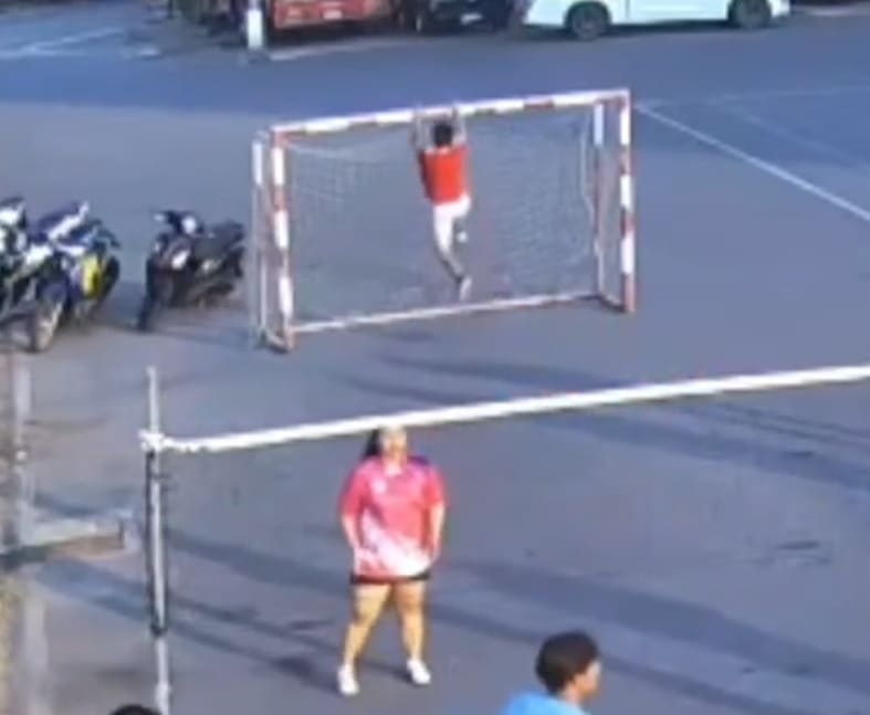 Woman Jumps & Hangs From Soccer Goal Resulting In Her Death