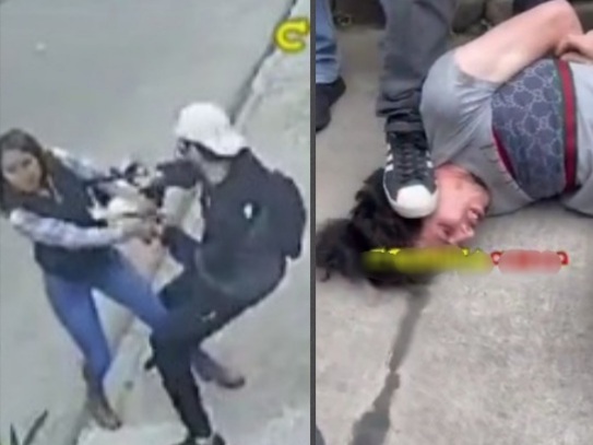 Venezuelan Thief Captured and Punished after a failed Robbery 