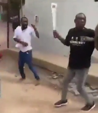 Nigerian Attacks a Young Business Owner with Machete 