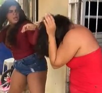 Two Whores Fighting over a Man