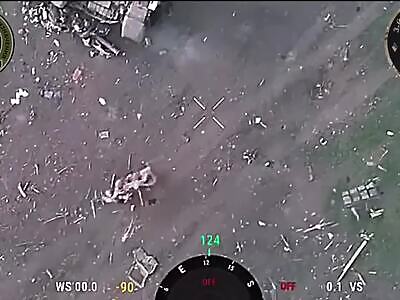 Destruction of a group of Russian bikers