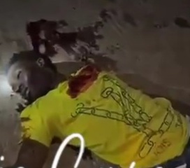 Another yellow shirt executed by the BLACK AXE GANG 