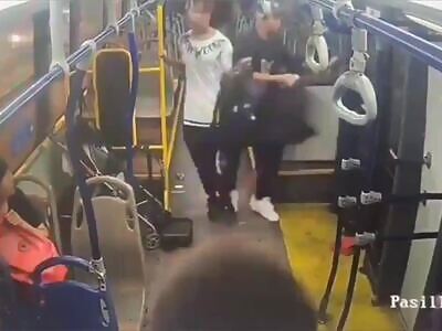 Salesman Gets Brutally Stabbed on Public Bus