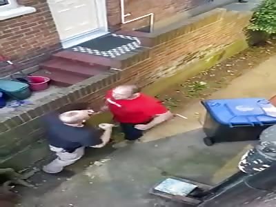 Neighbour Fighting (Full Video) Bermans Way 12, NW10 1SB, England 