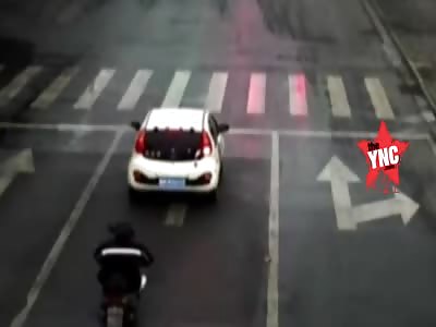 accident in Wujiang, i think he was blind