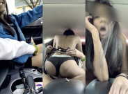 Creampied my Date in a Backseat RAW Fucking