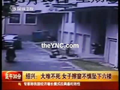 Young Girl Accidentally falls from her High Apartment Building Smashing her Head on the Concrete