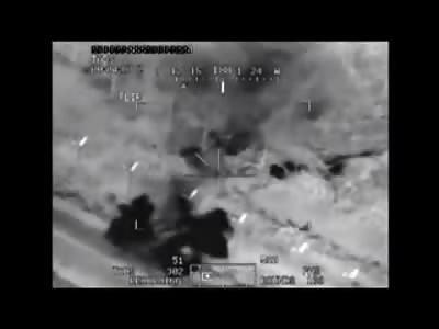Edit: Taliban takes Direct Hit and Lands on Top of Barbed Fence...2 Excerpts from New FLIR Video Release