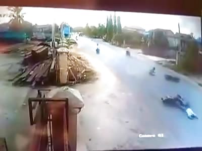 A Fatal Accident Caught on Camera in Vietnam 
