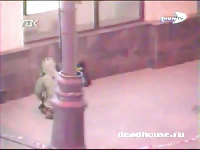 Terror in Moscow 2003. The sapper is killed